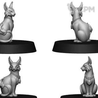 Описание картинки Cat Hermione's от WebWay 3D по цене 100руб | Свободный Рынок Миниатюр - СРМ