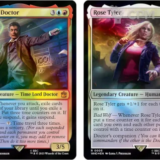 Описание картинки Колода Timey-Wimey выпуска MTG Universes Beyond - Doctor Who на английском языке от Дауран по цене 9 000руб | Свободный Рынок Миниатюр - СРМ