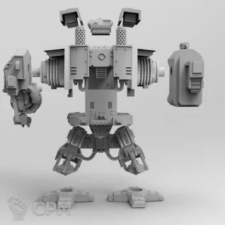 Описание картинки Ironclad Dreadnought от Клондайк Моделей  по цене 800руб | Свободный Рынок Миниатюр - СРМ