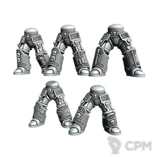 Описание картинки Grey Knights - Terminator Legs (x5) от 3Д печать миниатюр по цене 197руб | Свободный Рынок Миниатюр - СРМ