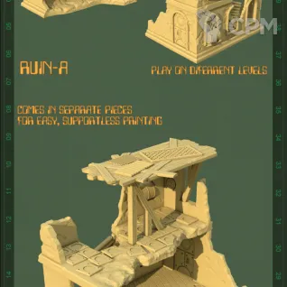 Описание картинки Make the Wasteland Great Again от Studio Cockatoo по цене 27 500руб | Свободный Рынок Миниатюр - СРМ