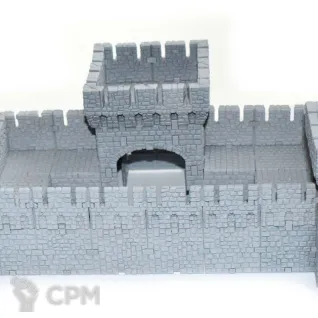 Описание картинки CastleCraft замок Древний Мир (набор рамок для сборки замка) от Soul Dark по цене 1 450руб | Свободный Рынок Миниатюр - СРМ
