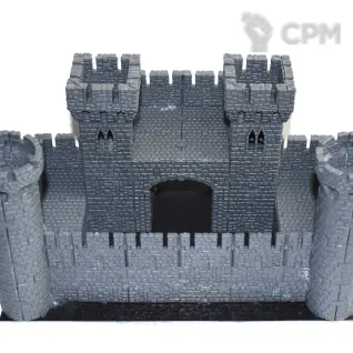 Описание картинки CastleCraft замок Средневековье (набор рамок для сборки замка) от Soul Dark по цене 1 450руб | Свободный Рынок Миниатюр - СРМ