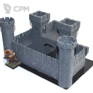 Описание картинки CastleCraft замок Средневековье (набор рамок для сборки замка) от Soul Dark по цене 1 450руб | Свободный Рынок Миниатюр - СРМ