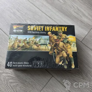 Описание картинки Soviet Infantry (Mid, Late) от  по цене 5 000руб | Свободный Рынок Миниатюр - СРМ