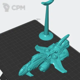 Описание картинки Protoss Scout от White Blackjack по цене 799руб | Свободный Рынок Миниатюр - СРМ