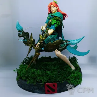 Описание картинки Фигурка Windranger dota 2 от Коллекциономания по цене 22 500руб | Свободный Рынок Миниатюр - СРМ