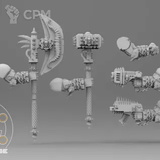 Описание картинки Chaos Lord от Studio Cockatoo по цене 484руб | Свободный Рынок Миниатюр - СРМ
