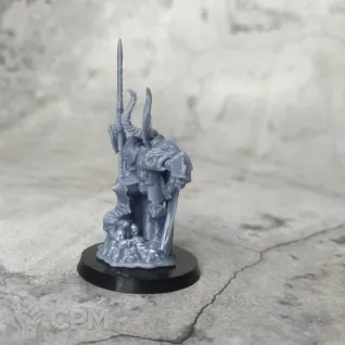 Описание картинки Chaos Lord от Миньки Молота Войны по цене 200руб | Свободный Рынок Миниатюр - СРМ