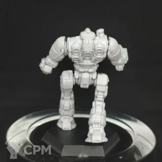 Описание картинки Экстерминатор EXT-4D (65 тонн) от Dwarf Pirate Foundry по цене 450руб | Свободный Рынок Миниатюр - СРМ