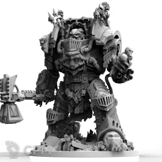 Описание картинки Perturabo Primarch от Печатный подвальчик по цене 1 500руб | Свободный Рынок Миниатюр - СРМ