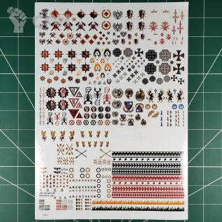 Описание картинки Cerastus Knight Lancer Transfer Sheet (Декали) от Vault Boy по цене 1 798руб | Свободный Рынок Миниатюр - СРМ