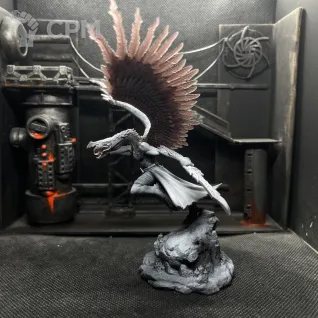 Описание картинки Demon prince of Tzeench от Kapers Point по цене 1 350руб | Свободный Рынок Миниатюр - СРМ