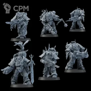 Описание картинки Десантники (Dredge marine) от Орки с наГорки по цене 1 500руб | Свободный Рынок Миниатюр - СРМ