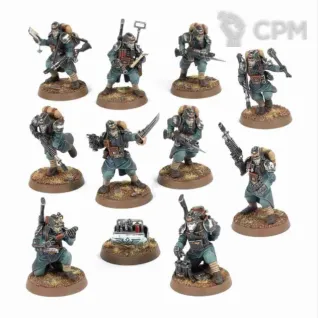 Описание картинки Death Korps Kill Team 10 моделей от Mekboy Workshop по цене 1 200руб | Свободный Рынок Миниатюр - СРМ