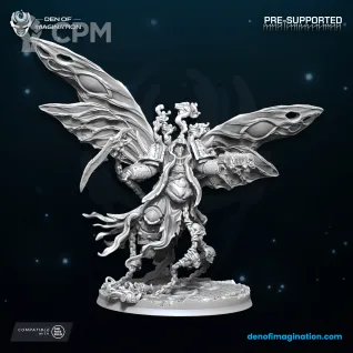 Описание картинки Mortarion от Лаборатория хаоса по цене 1 650руб | Свободный Рынок Миниатюр - СРМ