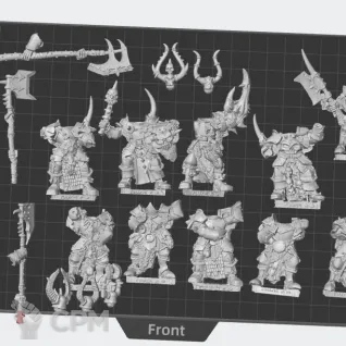 Описание картинки Chaos Chosen от White Rhino по цене 1 099руб | Свободный Рынок Миниатюр - СРМ