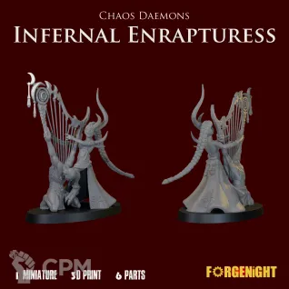 Описание картинки Chaos Daemons Infernal Enrapturess от ForgeNight по цене 650руб | Свободный Рынок Миниатюр - СРМ