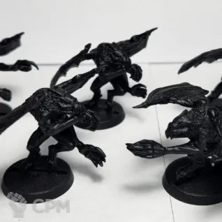 Описание картинки old Chaos Furies, оригинал металл в грунте от Shamkin по цене 6 000руб | Свободный Рынок Миниатюр - СРМ