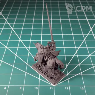 Описание картинки Chaos Lord, Exalted Champion or Aspiring Champion on Chaos Steed от Каджит по цене 1 998руб | Свободный Рынок Миниатюр - СРМ