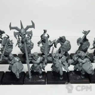 Описание картинки old Chaos Marauders, оригинал пластик от Shamkin по цене 5 000руб | Свободный Рынок Миниатюр - СРМ