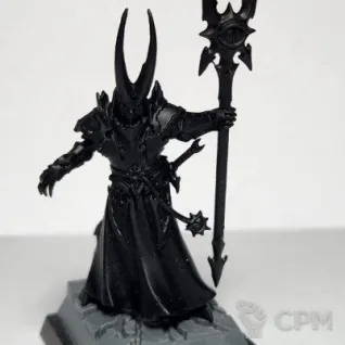 Описание картинки Sorcerer Lord of Chaos, оригинал пластик в грунте от Shamkin по цене 2 500руб | Свободный Рынок Миниатюр - СРМ