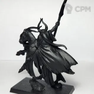 Описание картинки Sorcerer of Chaos on Chaos Steed, литьё в грунте от Shamkin по цене 2 000руб | Свободный Рынок Миниатюр - СРМ