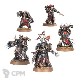 Описание картинки Chaos Space Marines Chosen от Warp-Smuggling по цене 5 300руб | Свободный Рынок Миниатюр - СРМ