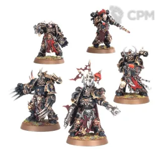 Описание картинки Chaos Space Marines Chosen от Warp-Smuggling по цене 4 500руб | Свободный Рынок Миниатюр - СРМ