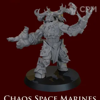 Описание картинки Chaos Space Marines Possessed от ForgeNight по цене 1 500руб | Свободный Рынок Миниатюр - СРМ