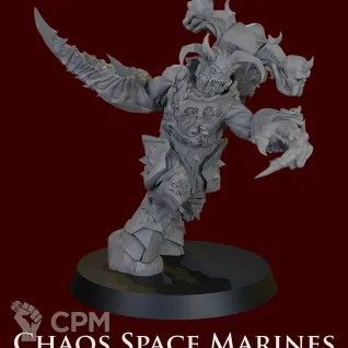 Описание картинки Chaos Space Marines Possessed от ForgeNight по цене 1 500руб | Свободный Рынок Миниатюр - СРМ