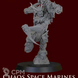 Описание картинки Chaos Space Marines Possessed от ForgeNight по цене 1 500руб | Свободный Рынок Миниатюр - СРМ
