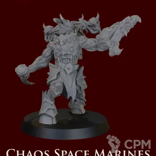 Описание картинки Chaos Space Marines Possessed от ForgeNight по цене 1 500руб | Свободный Рынок Миниатюр - СРМ