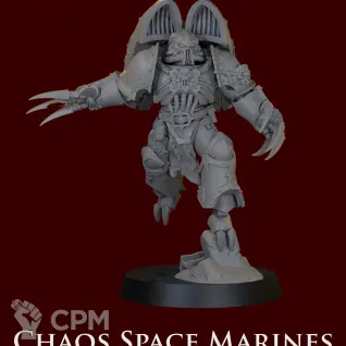 Описание картинки Chaos Space Marines Warp Talons V1 от ForgeNight по цене 1 650руб | Свободный Рынок Миниатюр - СРМ