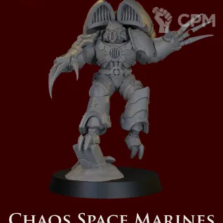 Описание картинки Chaos Space Marines Warp Talons V1 от ForgeNight по цене 1 650руб | Свободный Рынок Миниатюр - СРМ
