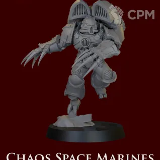 Описание картинки Chaos Space Marines Warp Talons V1 от ForgeNight по цене 1 650руб | Свободный Рынок Миниатюр - СРМ