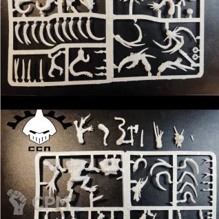 Описание картинки Chaos Spawn от ССП по цене 1 200руб | Свободный Рынок Миниатюр - СРМ