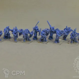 Описание картинки Chaos Warriors of Nurgle (Awatar) от Mechanikus Forge по цене 2 200руб | Свободный Рынок Миниатюр - СРМ