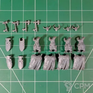 Описание картинки Chaos Warriors x4 от Каджит по цене 1 498руб | Свободный Рынок Миниатюр - СРМ