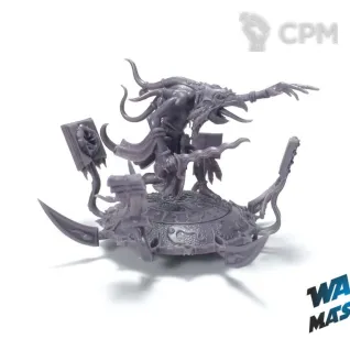 Описание картинки Chaos Daemons Herald of Tzeentch on Disc (Burning Chariot of Tzeentch) от WARP Master по цене 1 035руб | Свободный Рынок Миниатюр - СРМ