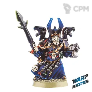 Описание картинки Chaos Space Marine Sorcerer A от WARP Master по цене 680руб | Свободный Рынок Миниатюр - СРМ