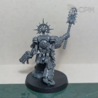 Описание картинки Primaris Chaplain (Indomitus, оригинал) от  по цене 2 200руб | Свободный Рынок Миниатюр - СРМ