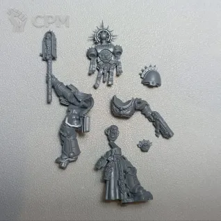 Описание картинки Primaris Chaplain (Indomitus, оригинал) от  по цене 2 500руб | Свободный Рынок Миниатюр - СРМ