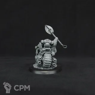 Описание картинки Black Templars Primaris Chaplain on Bike от Sanctureon по цене 4 500руб | Свободный Рынок Миниатюр - СРМ