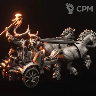 Описание картинки Chaos Chariot от Daniilfedyakov по цене 1 150руб | Свободный Рынок Миниатюр - СРМ