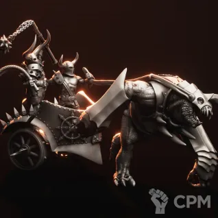 Описание картинки Chaos Chariot от Daniilfedyakov по цене 1 150руб | Свободный Рынок Миниатюр - СРМ