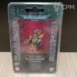 Описание картинки Plague Marine Champion (Оригинал) от Rivein по цене 2 600руб | Свободный Рынок Миниатюр - СРМ