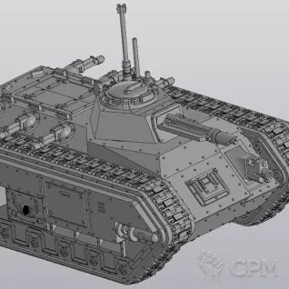 Описание картинки Chimera tank от R.E.print по цене 3 300руб | Свободный Рынок Миниатюр - СРМ