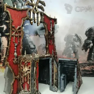 Описание картинки Skull Altar от Ray|dos по цене 5 000руб | Свободный Рынок Миниатюр - СРМ