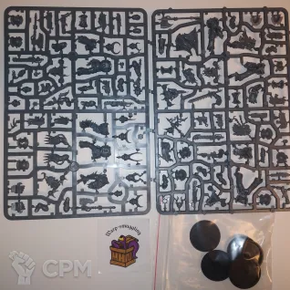 Описание картинки Chaos Space Marines Chosen от Warp-Smuggling по цене 4 500руб | Свободный Рынок Миниатюр - СРМ
